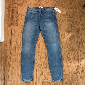 PARKER SMITH Women's Ava Skinny Jeans color Cove size 29